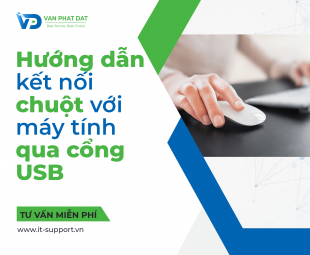 HƯỚNG DẪN KẾT NỐI CHUỘT VỚI MÁY TÍNH QUA CỔNG USB